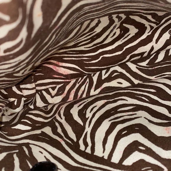 Brighton Couture  Fashionista Runway Tan zipper leather clutch - Picture 10 of 12